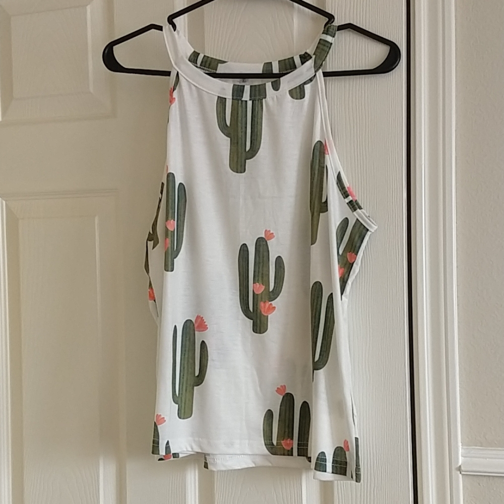 🌵 Cactus Tank Top Tee 🌵